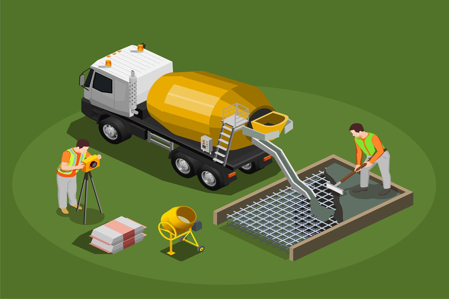 concrete mixer
